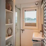 船上ホテル Hausboot Fuer 4 Personen Auf Dem Graebendorfer ヴェッチャウ