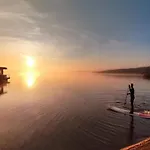 船上ホテル Hausboot Fuer 4 Personen Auf Dem Graebendorfer