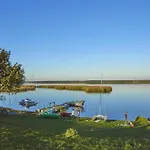 船上ホテル Hausboot Fuer 4 Personen Auf Dem Graebendorfer ヴェッチャウ