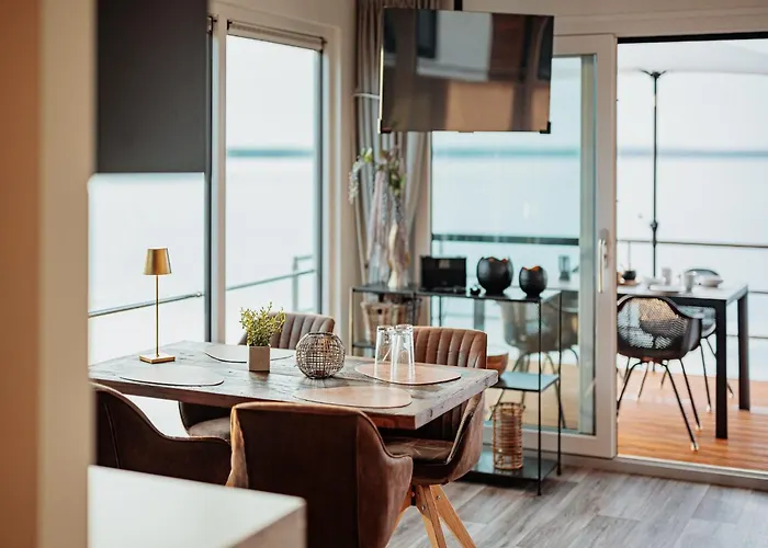 Hotel en barco Hausboot Fuer 4 Personen Auf Dem Graebendorfer *