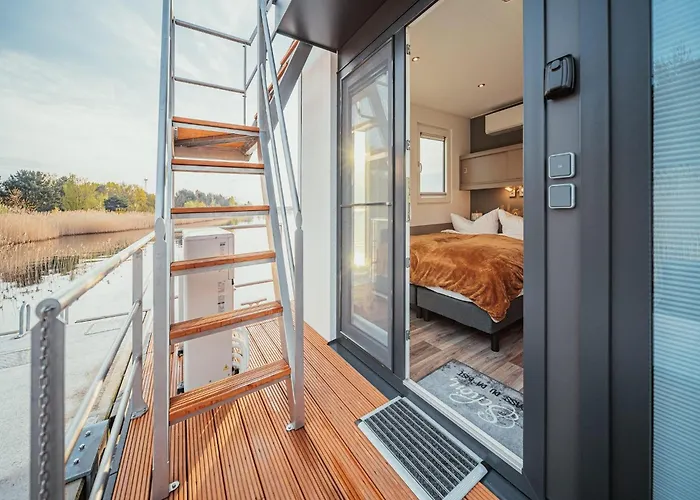 Hotel en barco Hausboot Fuer 4 Personen Auf Dem Graebendorfer *